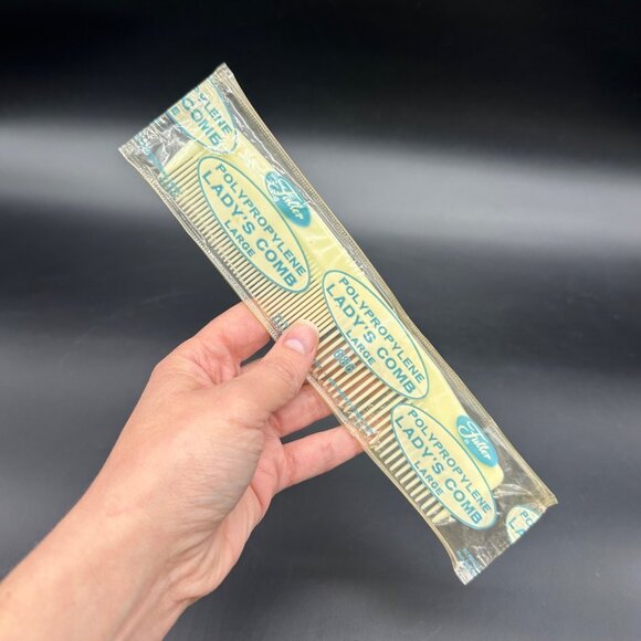 Vintage Fuller Large Ladys Comb Retro Vanity Bathroom Accessory Plastic USA - Picture 10 of 11